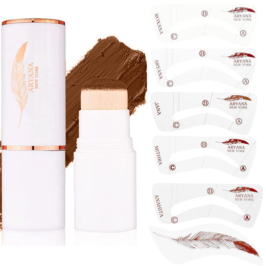 ARYANA NEW YORK Brow Stamp Stencils Kit