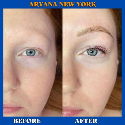 ARYANA ARYANA NEW YORK Lash and Brow kit, Up to 10 applications, Black and Brown with Brow brush (BLACK BROWN)