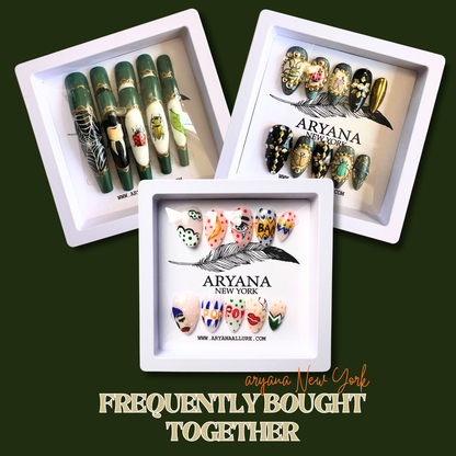 ARYANA NEW YORK Press On Nails - Oddities Beetles Collection