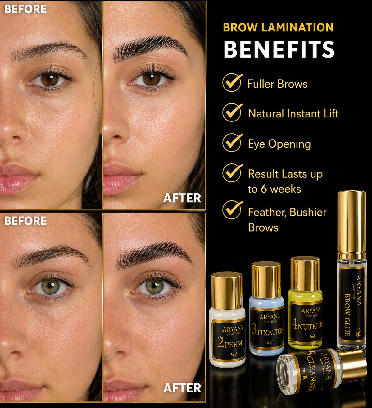 Aryana Eyebrow Lamination Kit