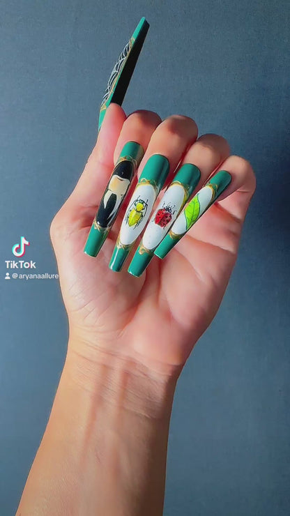 ARYANA NEW YORK Press On Nails - Oddities Beetles Collection